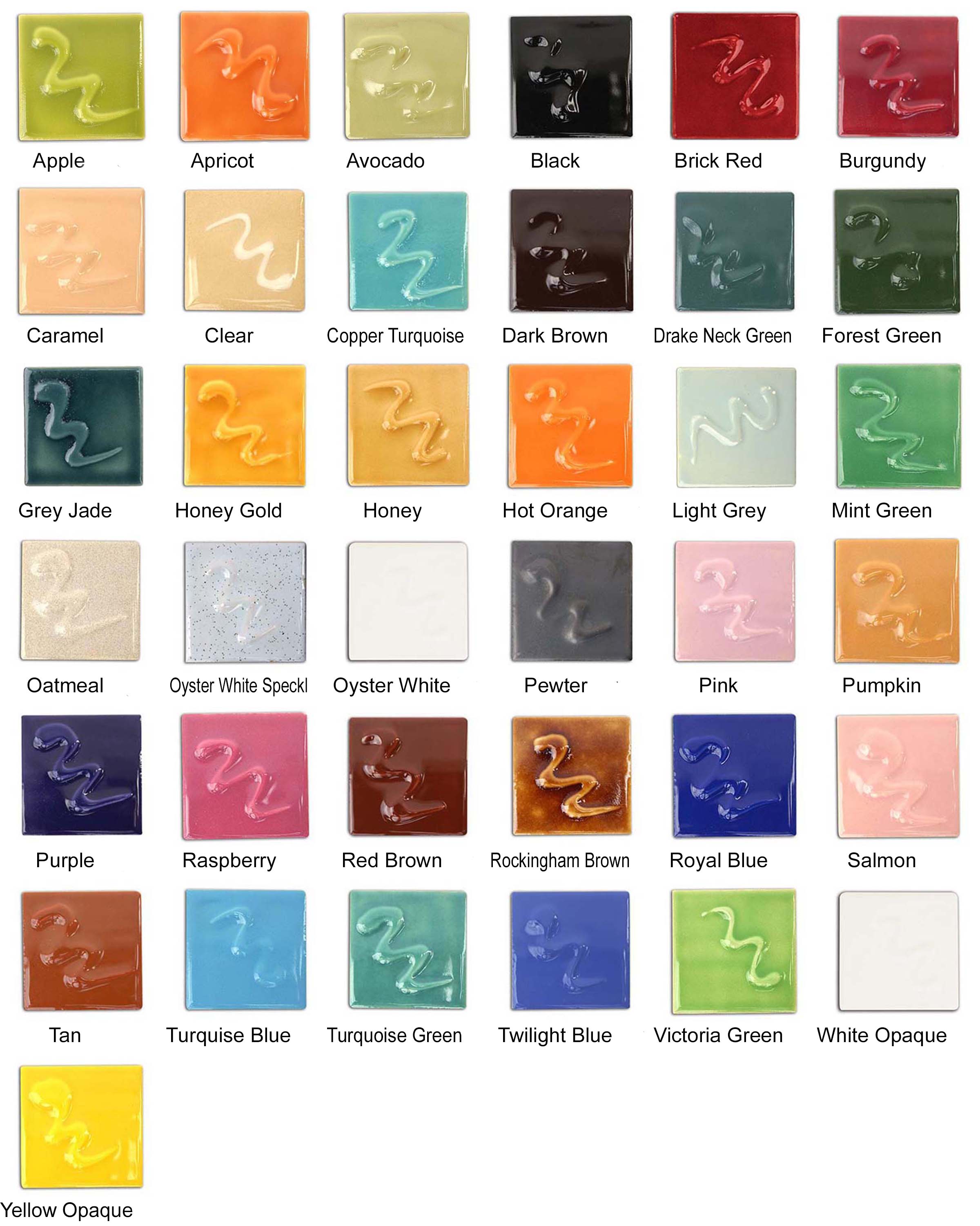 colour-chart-for-cesco-glaze